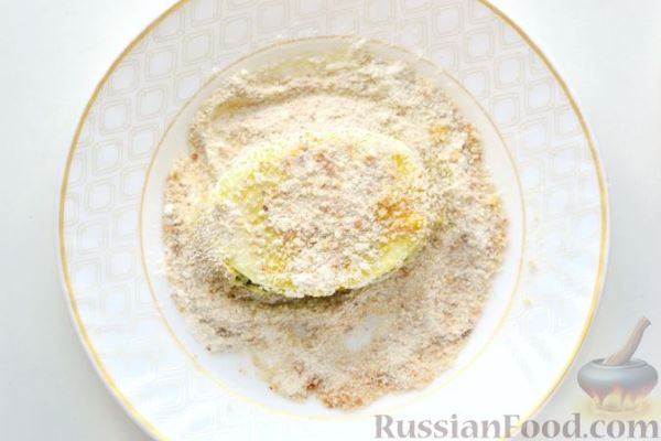 Патиссоны, жаренные с сыром и зеленью