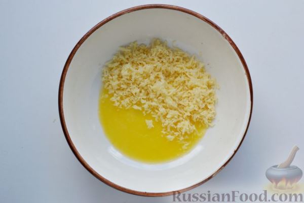 Патиссоны, жаренные с сыром и зеленью