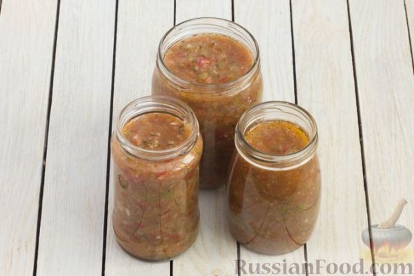 Соус из крыжовника с помидорами и сладким перцем (на зиму)